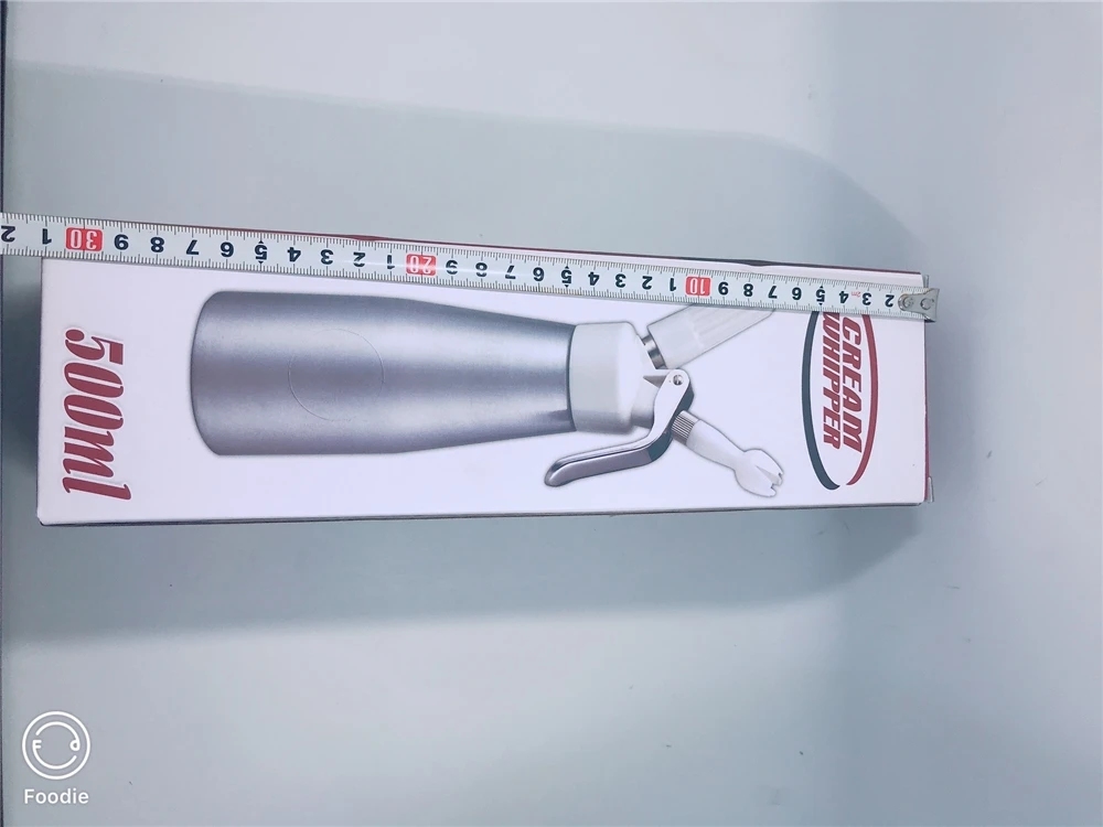 500ML Artisan Whipped Cream Dispenser, Cream Whipper with Decorating Nozzles