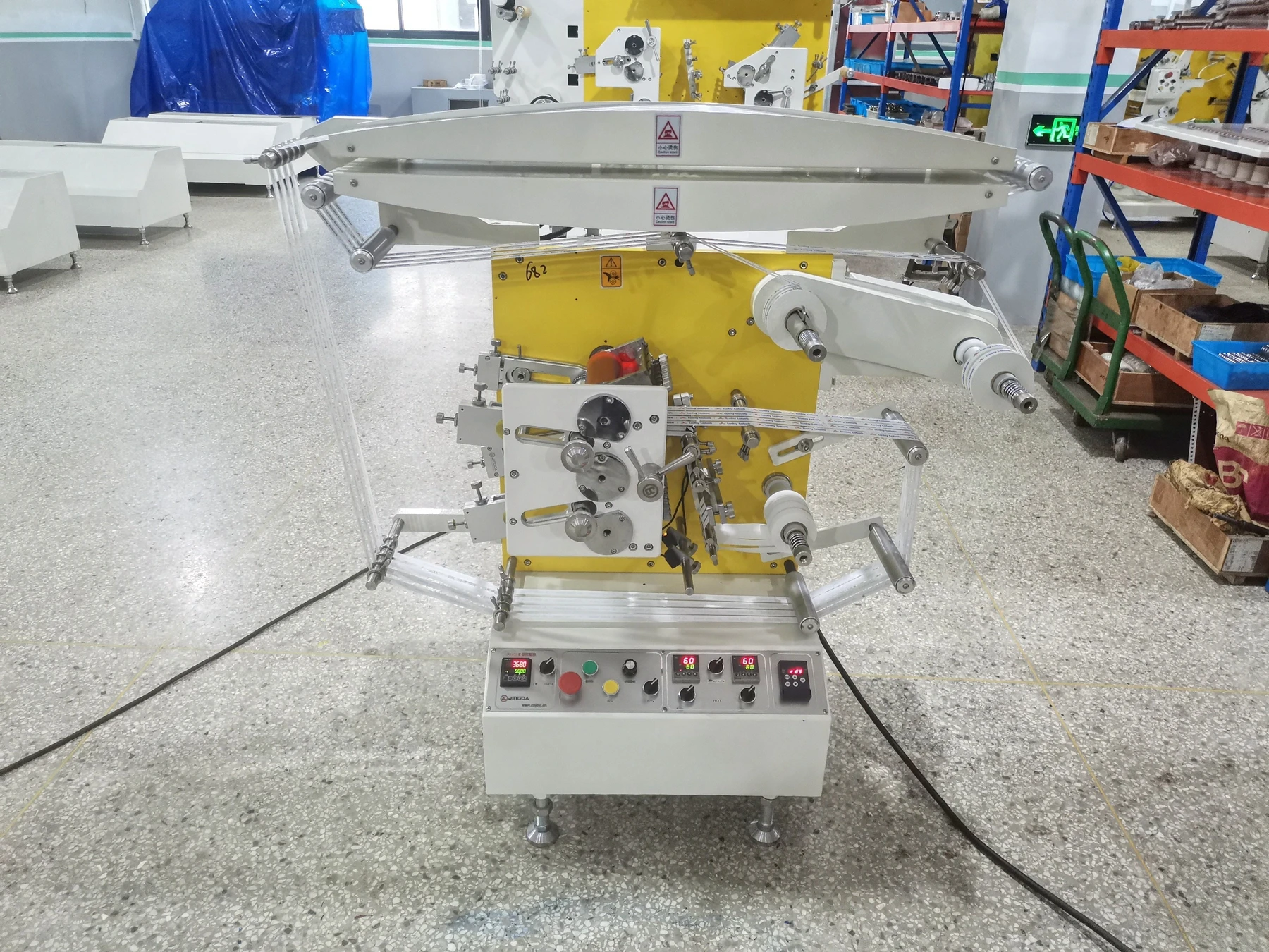 Small Size 2 color Tag T shirts Neck Labels Printing Machine for Satin Ribbon ,Nylon Taffeta and Garment Care Label