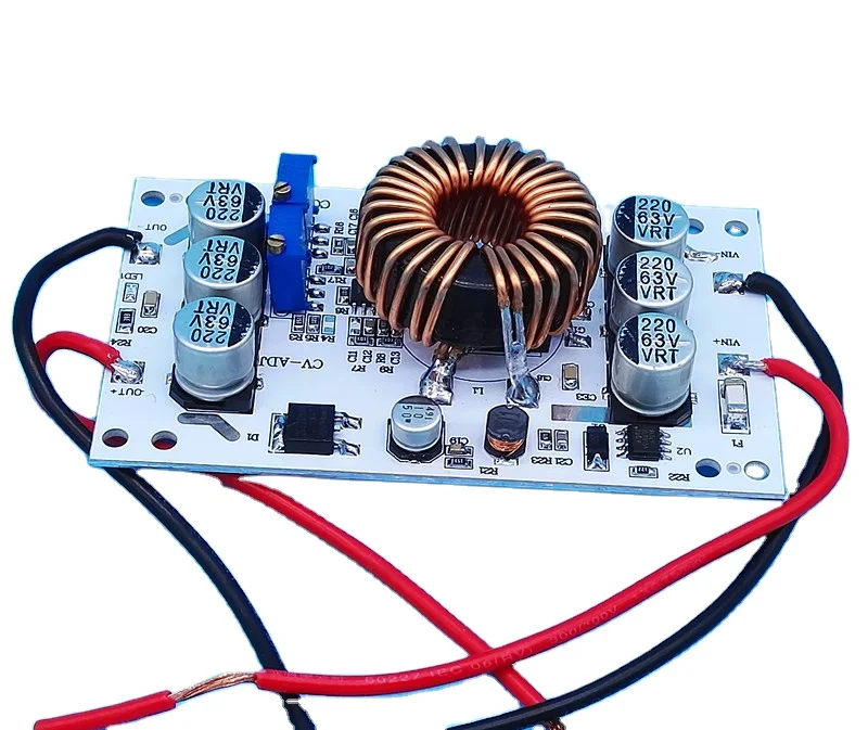 China 250W Aluminum Substrate Boost Constant Voltage Constant Current Adjustable Power Supply Module LED Boost Drive