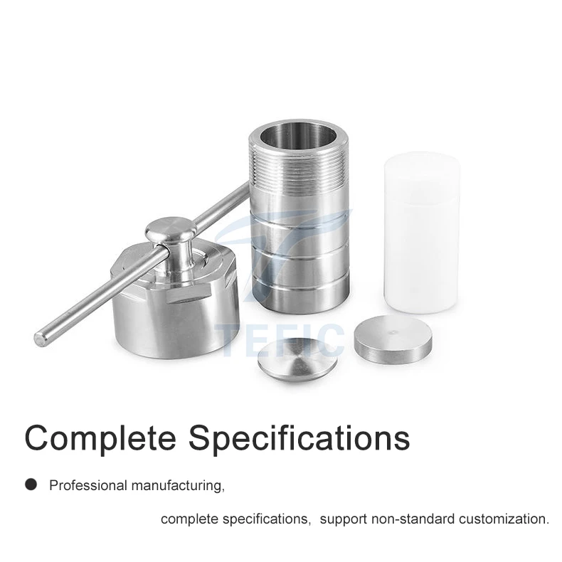50ml 100ml high temperature hydrothermal synthesis polymerization chemical reactor stainless steel pressure