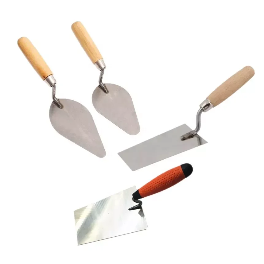 7 inch Brick Trowel for building brick walls with cement and mortar Brickwork Trowel