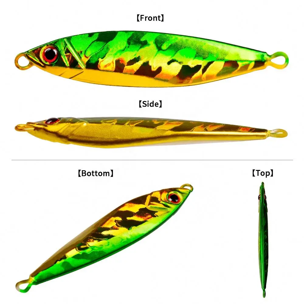 14g 22g 30g High Quality Saltwater Fishing Jig Heads Lures Luminous Metal Jig Lure Slow Pitch Jigging Bait
