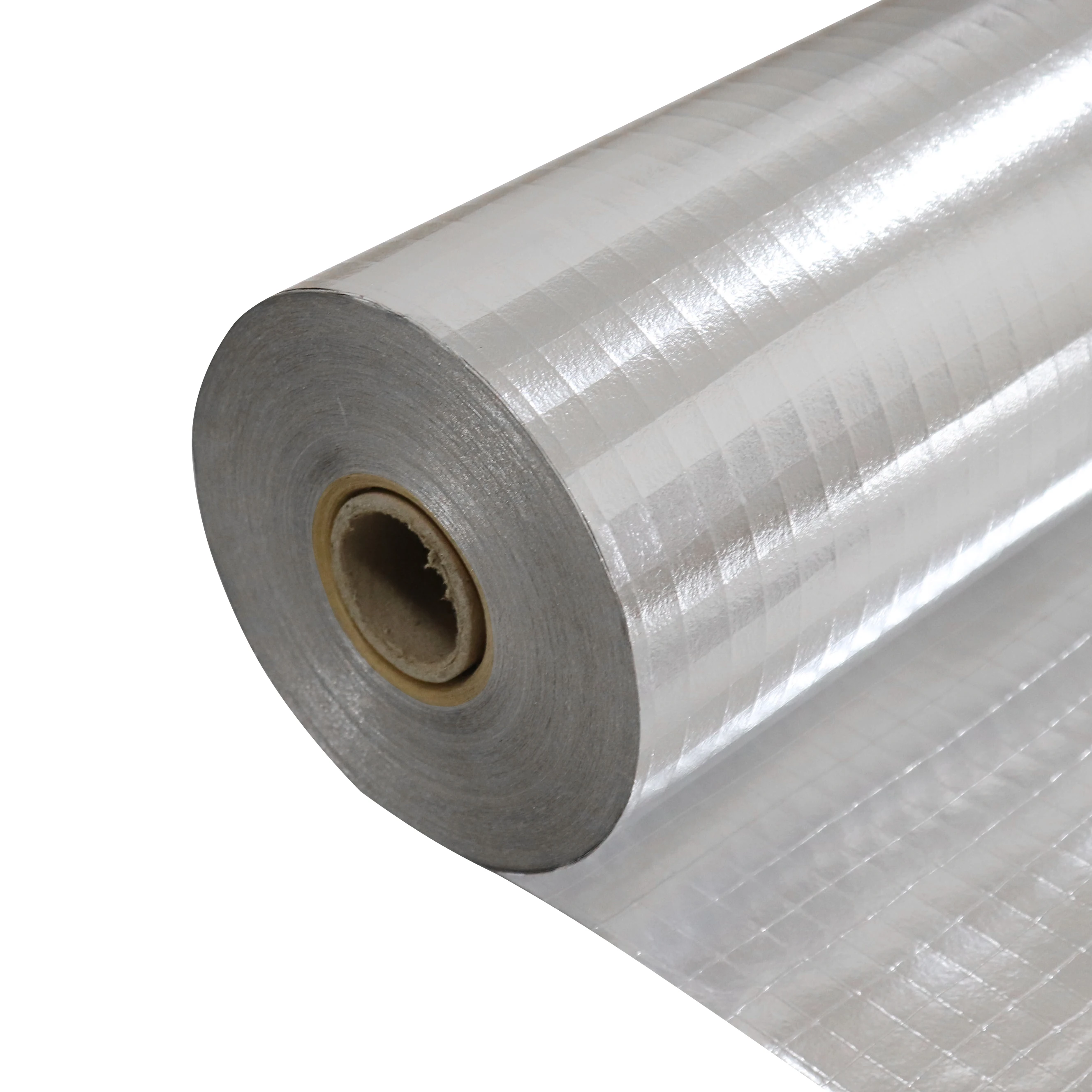 Heat Sealing Foil Fskv-7150a Aluminum Foil Tri-Way Fiber-Glass Scrim For Rock Wool Surface
