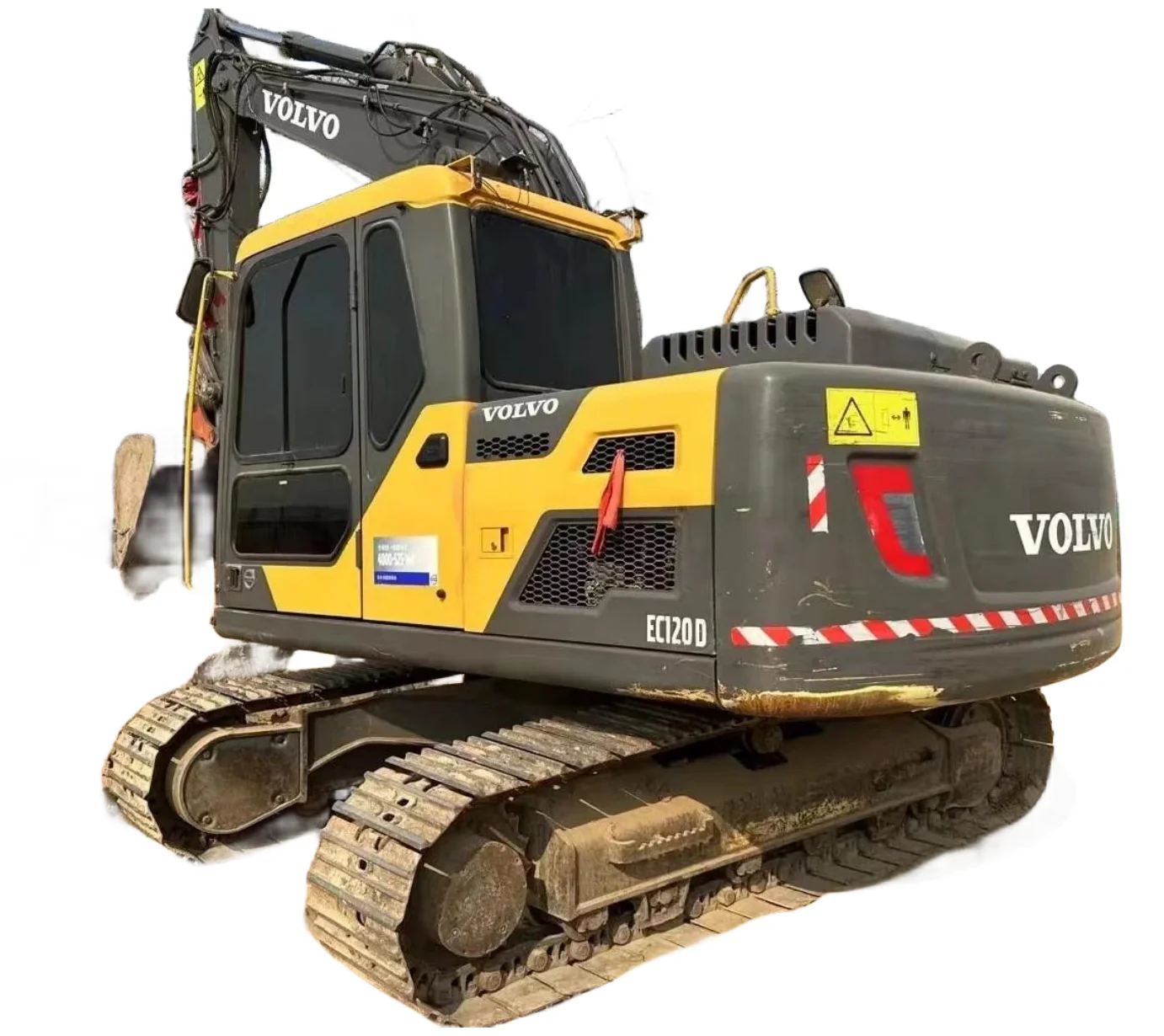 Недорогой и долговечный экскаватор VOLVO 12 тонн EC120 Бюджетный удобный подержанный