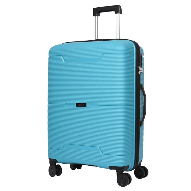 Aluminum Airport Trolley Bag 4*360 degree universal wheel top or side TSA lock different lining design for your reference