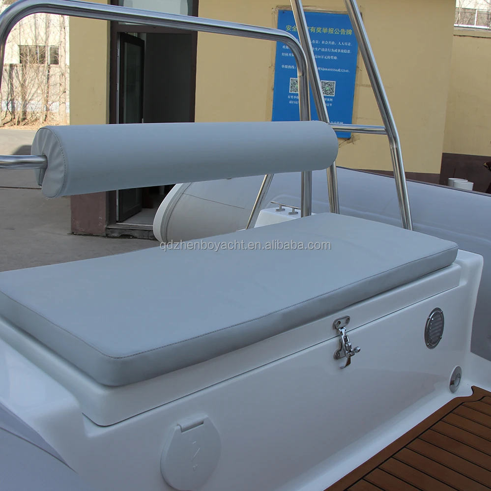 17ft Стекловолоконный корпус ПВХ Hypalon китайский Циндао 520 мм жесткая надувная лодка для продажи