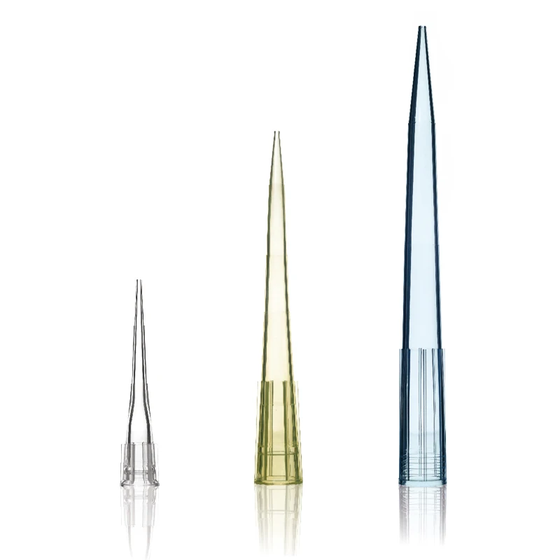 10ul Plastic Transparent Non-filter Pipette Tips