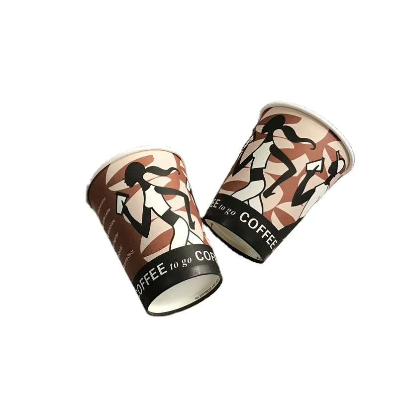 
Disposable Paper Cup Buy Paper Cups Biodegradable PLA PE Coating Paper Compostable Coffee Cup 