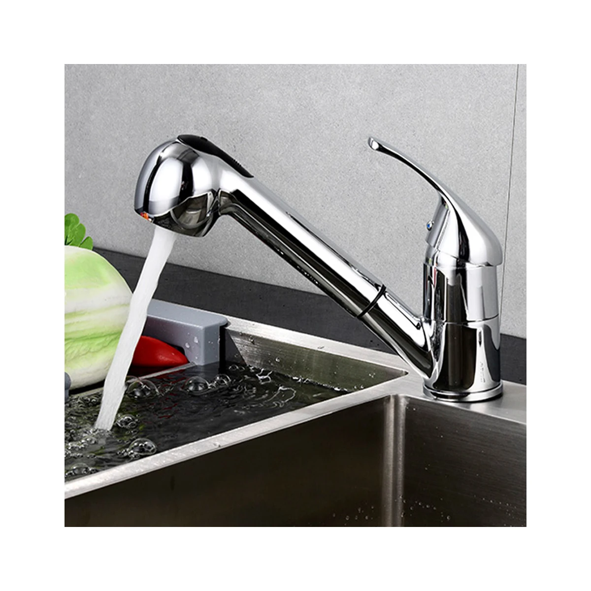 Low Price Classic Pull-Out Flexible Kitchen Sink Brass Faucet