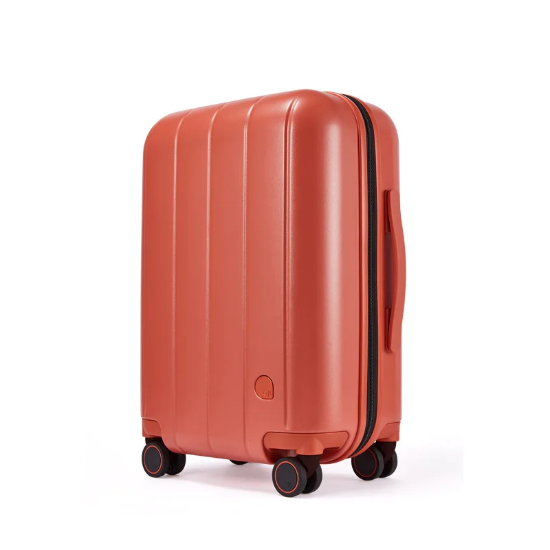 AJI New Design Simple Korean Style Trolley Zipper Travel Luggage Bag Wholesale Wheeled Rolling Cabin Luggage Suitcase