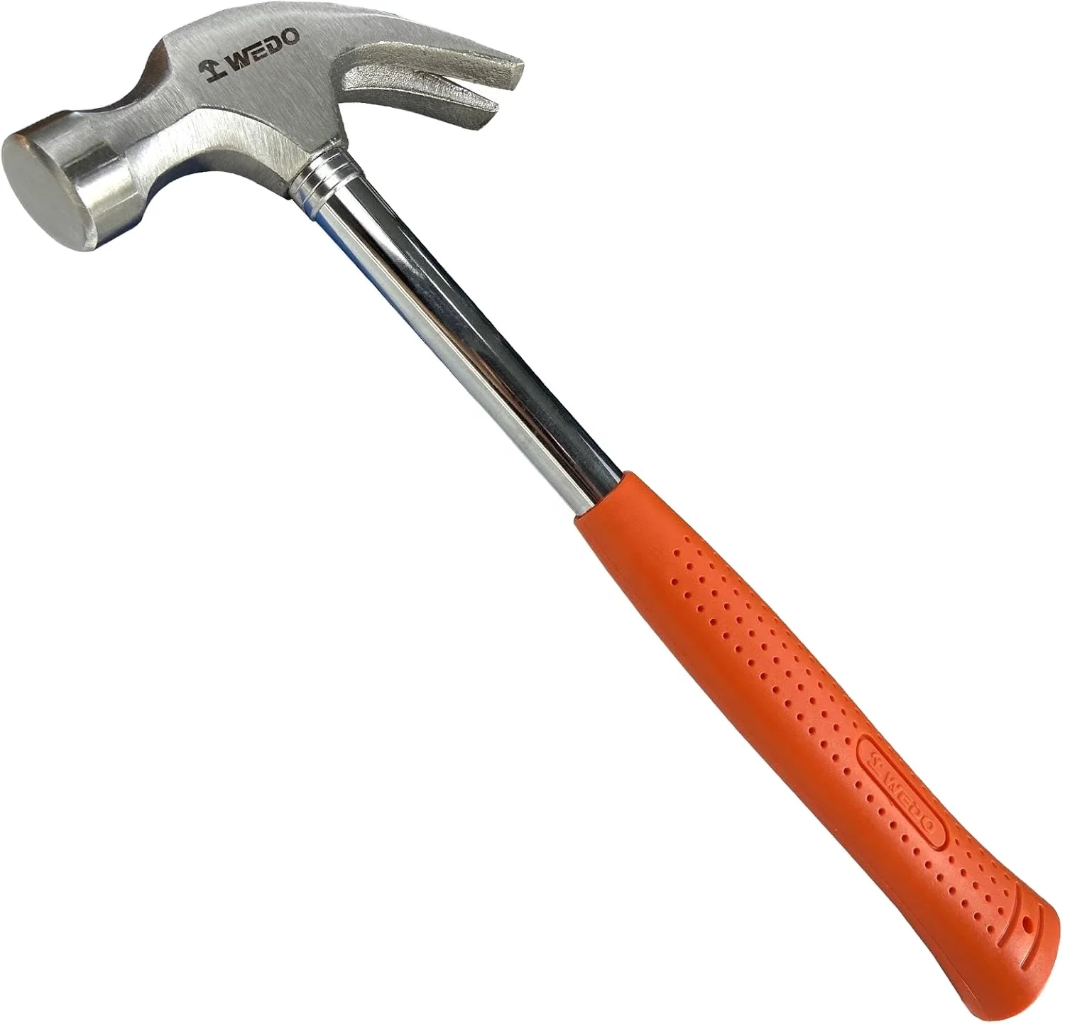 Claw Hammer with Tubular Steel Handle, Framing Hammer, 8 oz, Multifunctional Safety Hammer for Household Maintenance