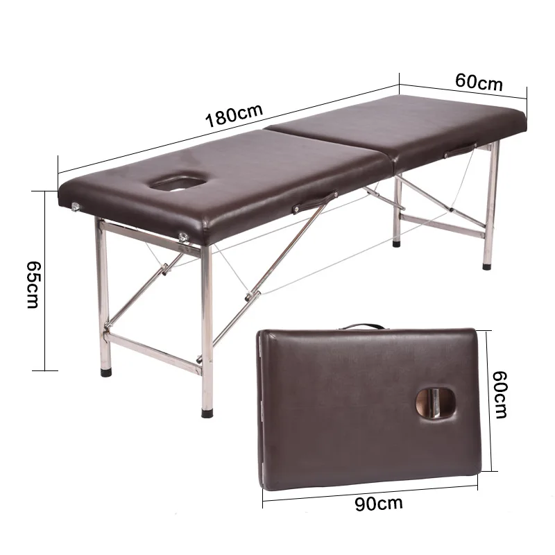 High Quality Portable Stainless Steel Massage Table & Bed Modern Design for Body Care & Beauty Salons on Sale!