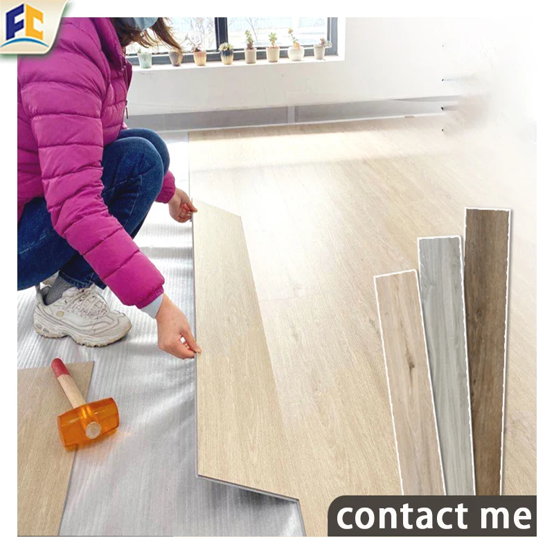 Modular Plastic Flooring with SPC Base Herringbone Patterns for Event Spaces Oak Parquet Click System Made in China SPC Flooring