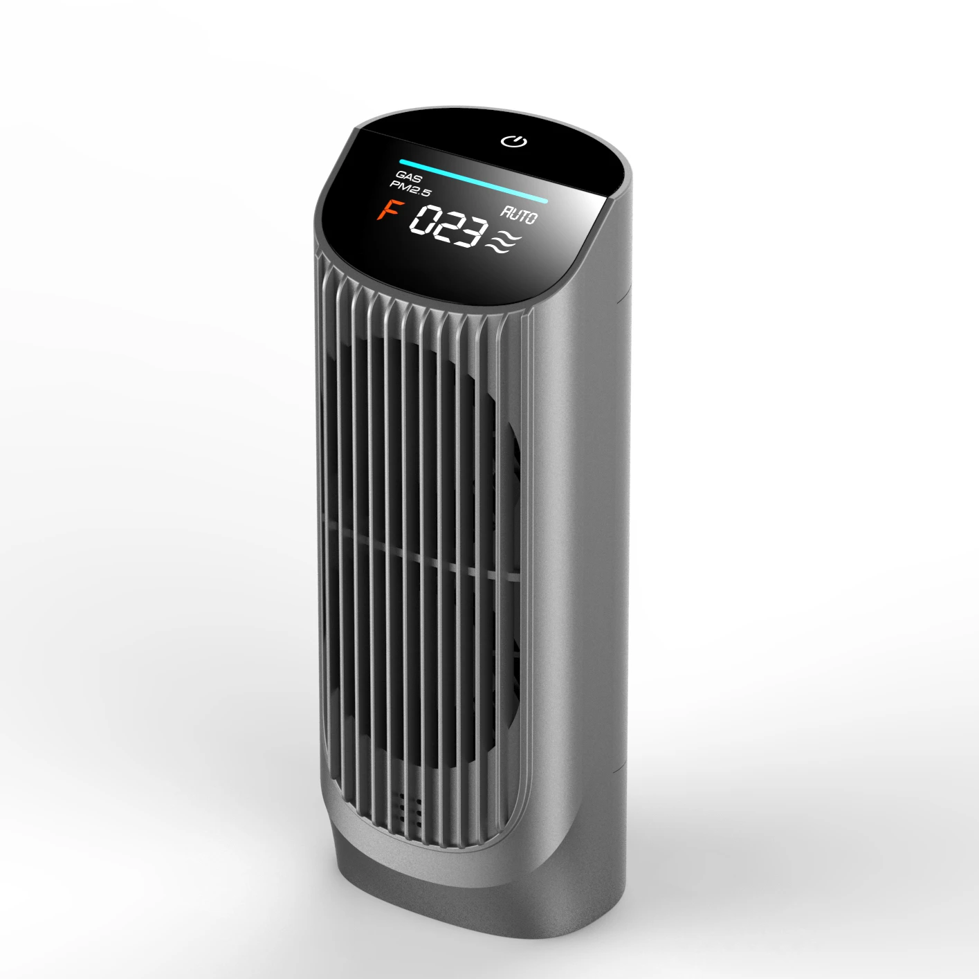 2022 KATALD  ABS Grey Automatic Mode Car Air Purifier with Primary Filter and Removing Formaldehyde