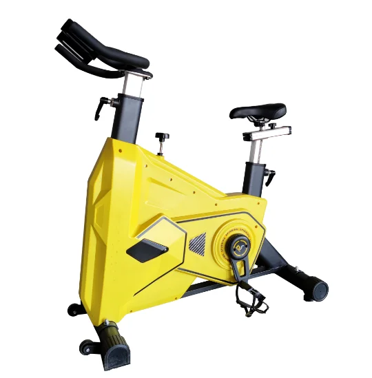 Whisper-Quiet Indoor Cycling Stationary Bike Heavy Flywheel Magnetic Resistance Cardio Workout Elliptical Trainers