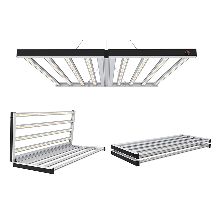 BLE ETL cETL Listed Indoor Herbs Plants Greenhouse Hydroponic Growing System 640W LED Grow Light