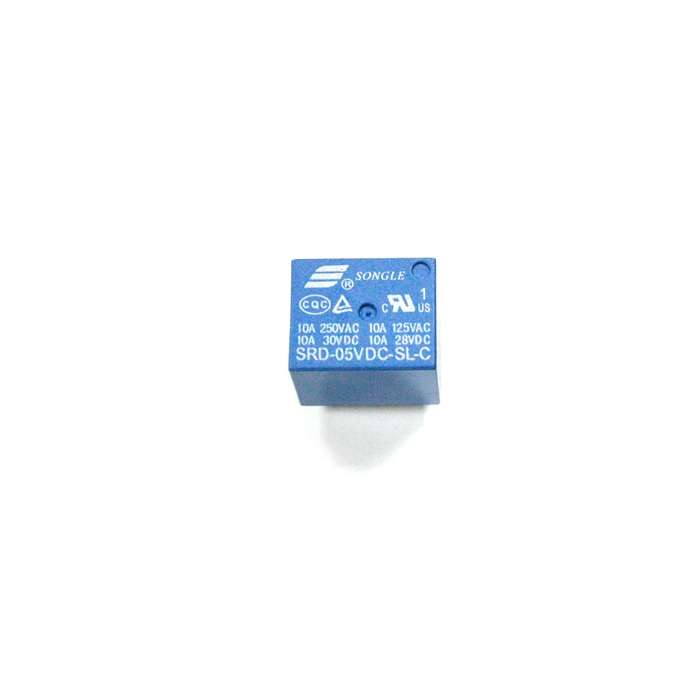 5v Relay 5 pins 10A 250VAC JQC-3FF T73 replace SRD-5VDC-SL-C module