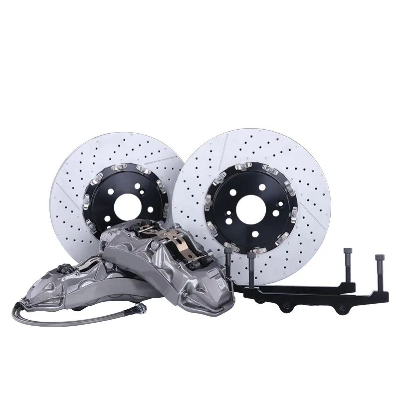 9040 6 Piston Brake Caliper Kit High Performance Big Brake Upgrade for Infiniti VW Mk2 Citroen C2 Honda S2000 F82 350Z