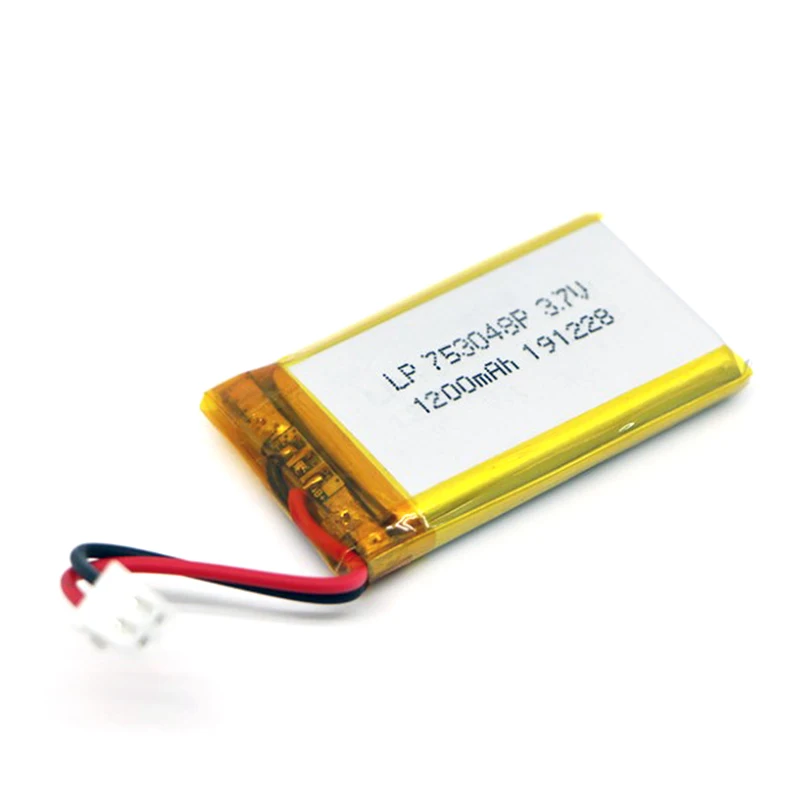 Rechargeable Lithium polymer 103040PL 3.7v 1200mah 103040 lipo batterie custom lipo battery