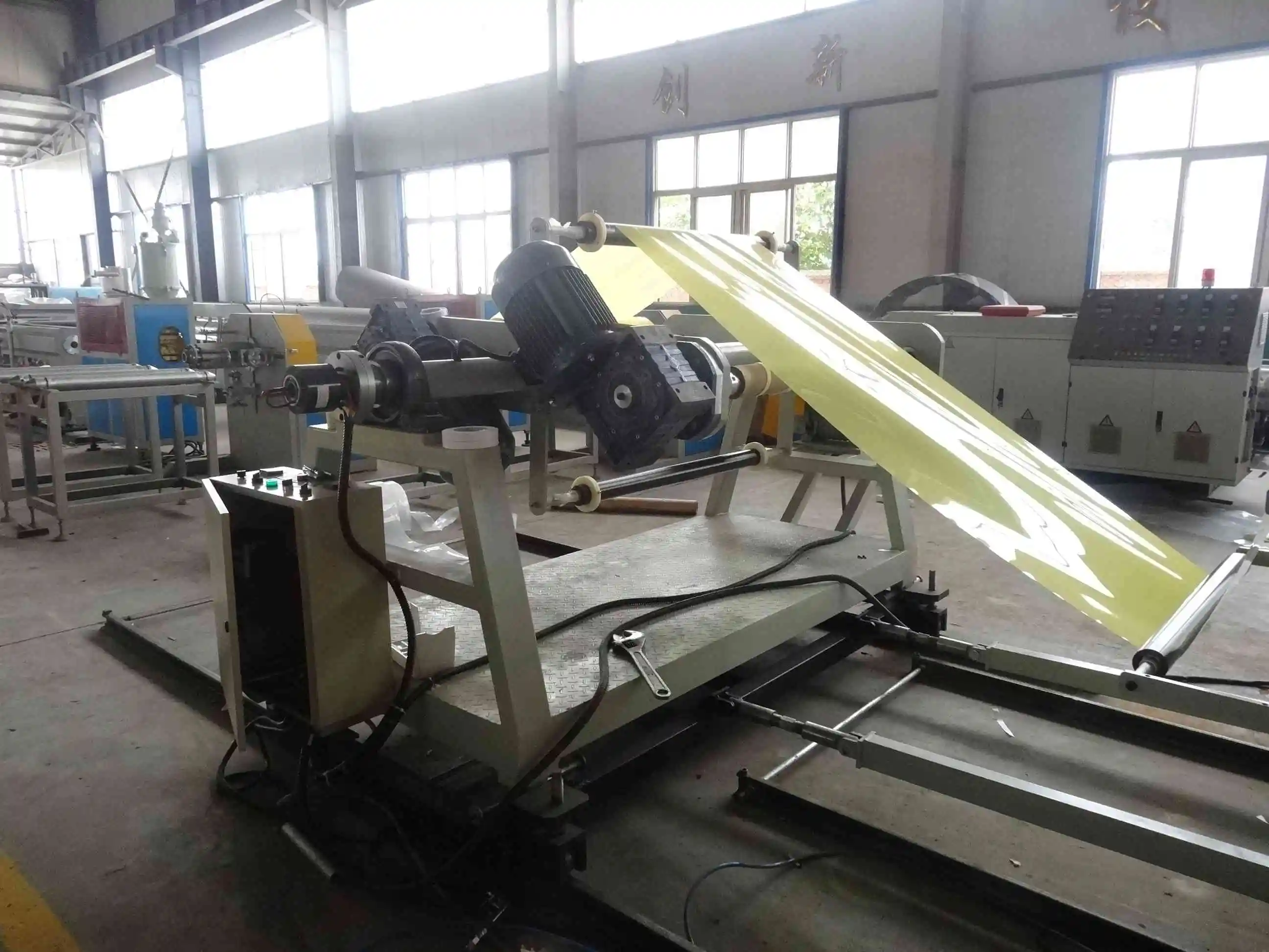 High Efficiency Extruded Polypropylene Sheet Plastic Sheet Making Machine Production Line