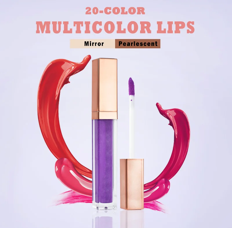 Business Toxic Free Halal Healthy Cute Lip Gloss Charms for Lipgloss Your logo Vegan Eco Friendly Plumping Lip Gloss