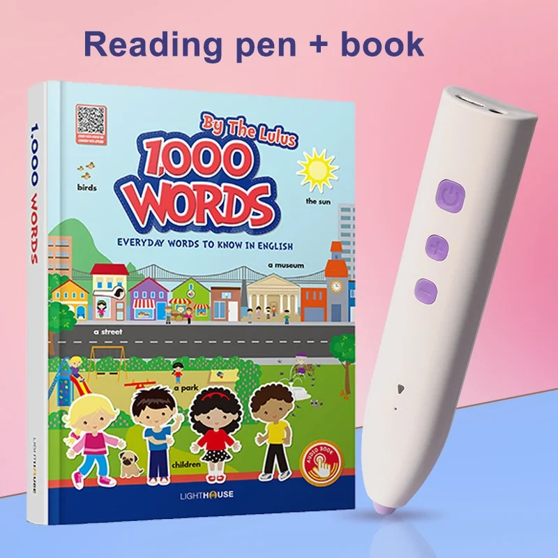 Professional Manufacturer Kids Fun with English Reading Pen Talking Pen with Books