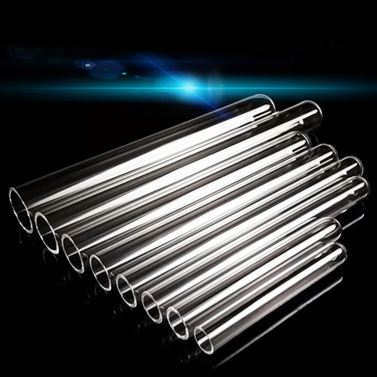 glass test tube high borosilicate glass with mersure allowed small tube used in lab plant breed