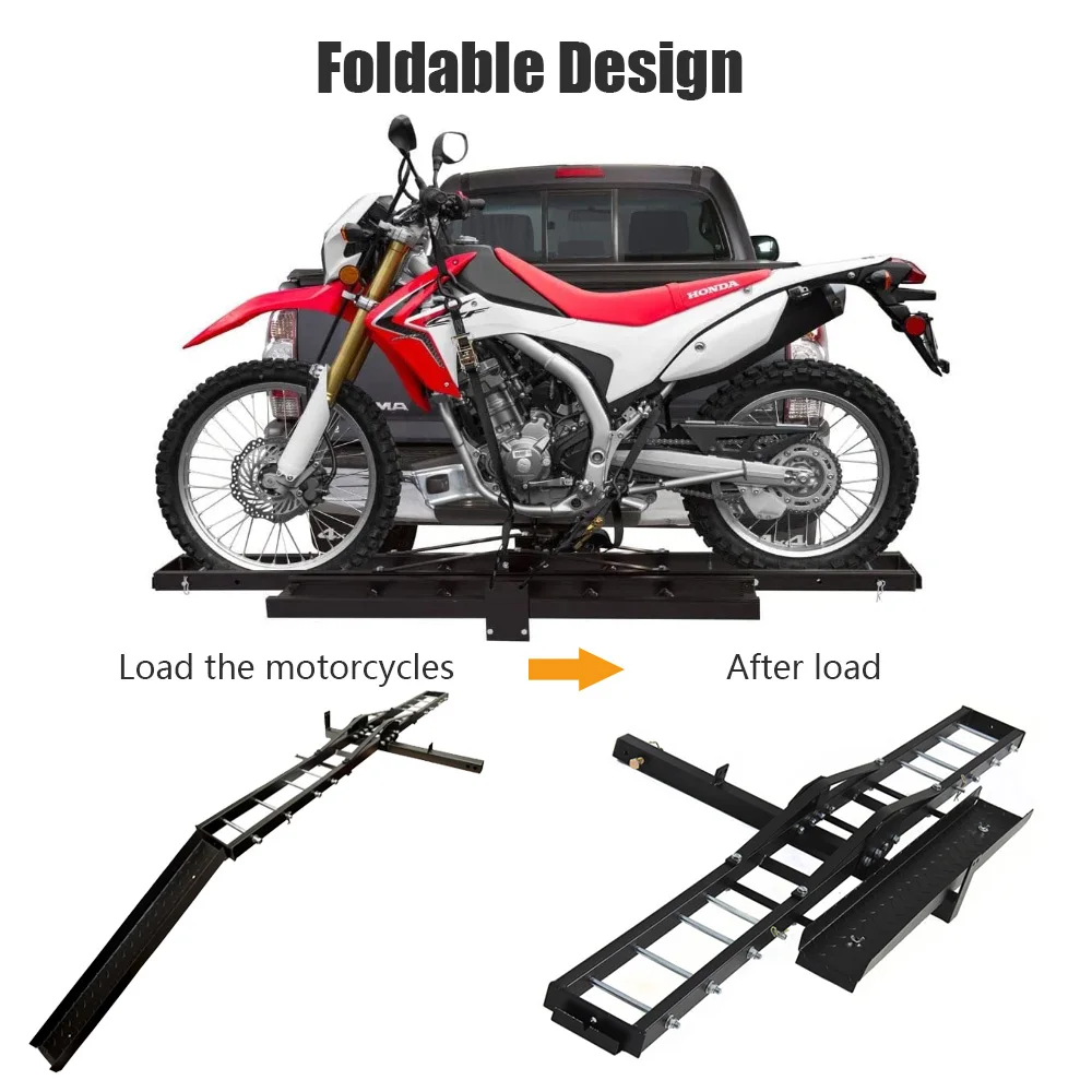 Dubai vintage universal carbon steel 4x4 accessories dirtbike travel motorcycle carrier