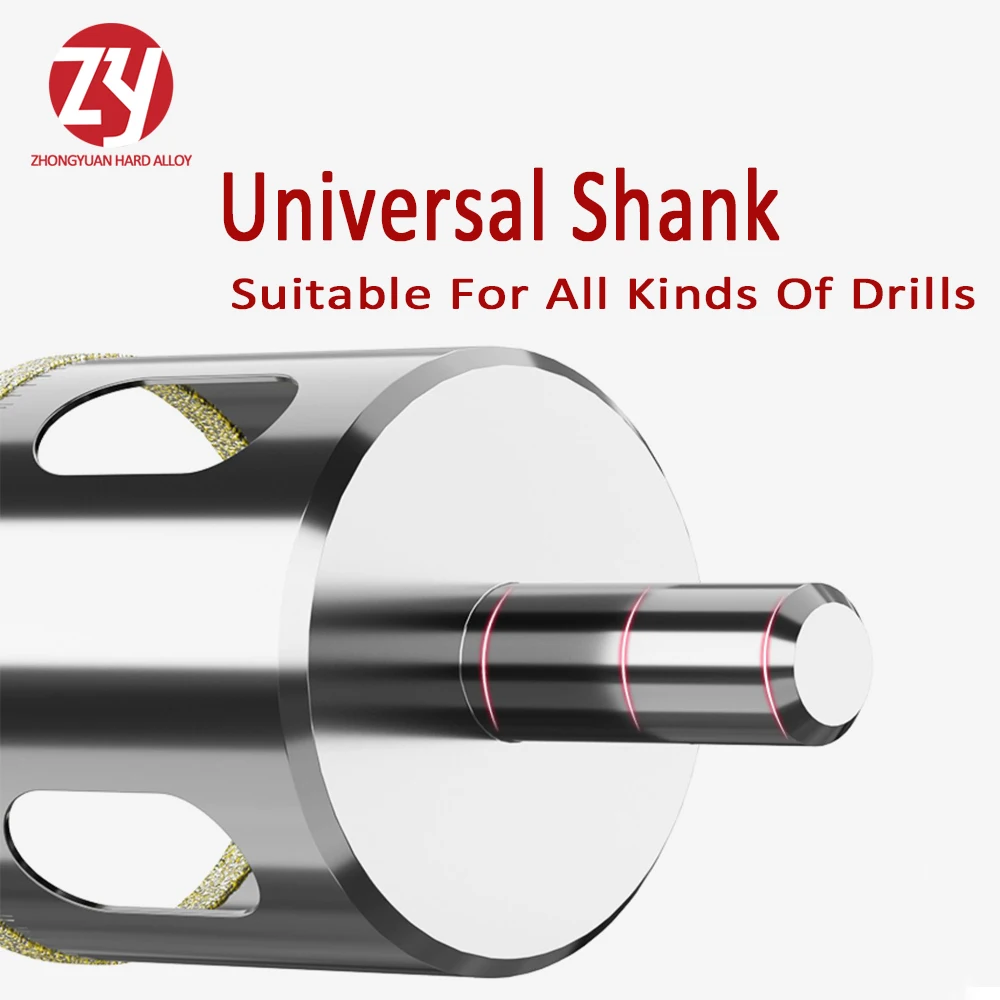 
Precision Forging Glass Hole Saw,Diamond Hole Saw Drill Bit 