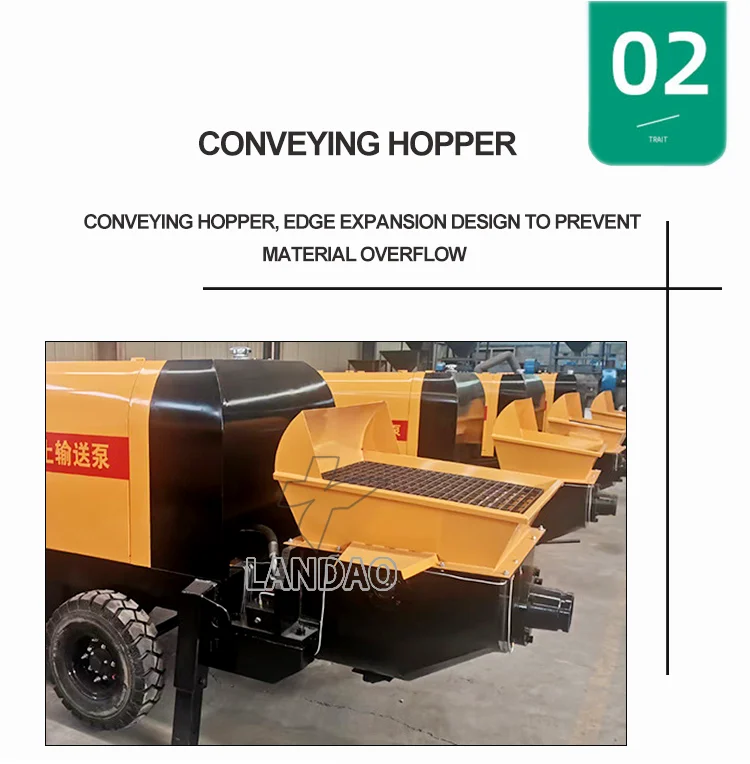 High Pressure Mobile Concrete Boom Pump