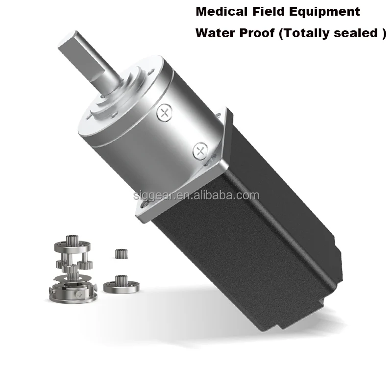 customized  20mm 22mm 28mm 32mm 36mm 42mm speed reducer large torque planetary gear motor