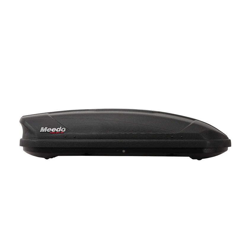 Plastic Car Roof Box ABS Material Dual Side Open Car Top Carrier Storage Box For Outdoor Extending Saving Space