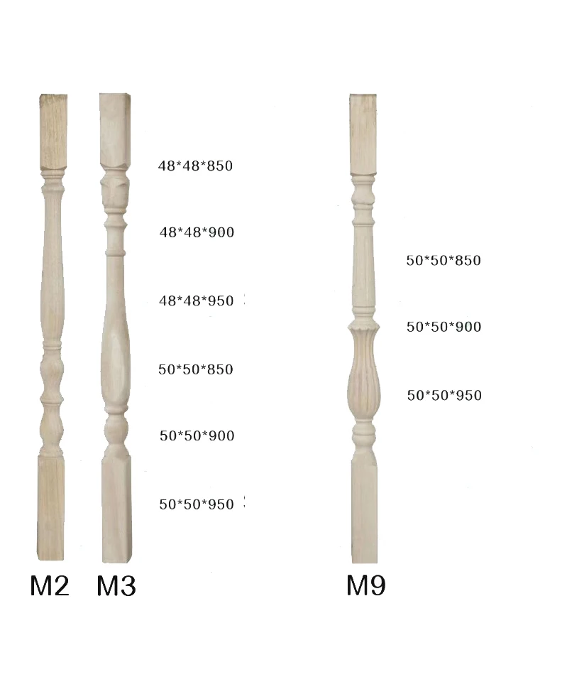 Condibe indoor staircase 8 x 8 wood post