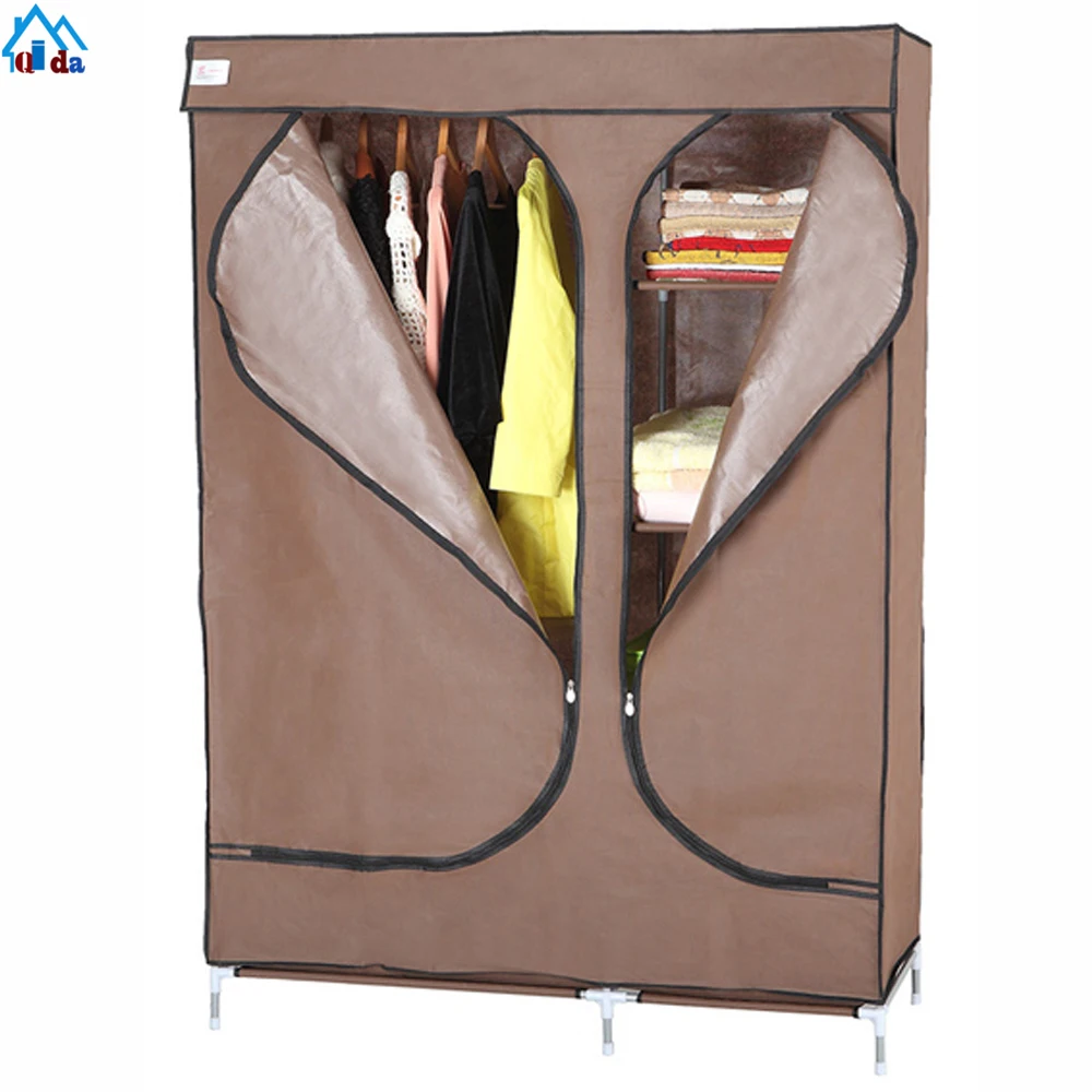 Bedroom Plastic Storage Wardrobe PP Home Diy Portable Closet Easy Assembly High Quality