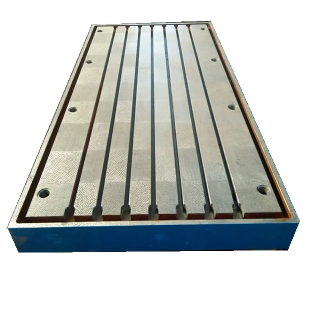 
Cast iron machine test bed plate 