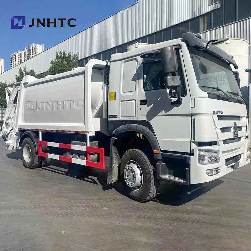 Новый Sinotruck Howo 4X2 подъемный уплотнитель мусоровоз