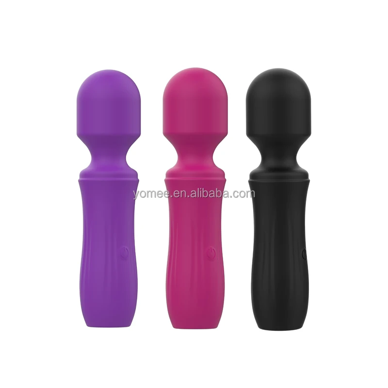 YUMY USB Rechargeable Powerful 10 Modes G Spot Stimulator Wand Vibrator Sex Toy Masturbation Vibrators Sex Toys For Woman