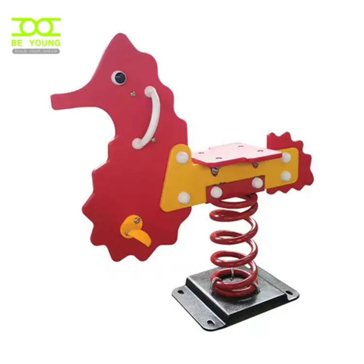 Playground Craft Toys 2 In 1 Custom Horses For Adults Toy Plastic Animal Ride Kids Wooden Chair Wood Rocking Horse Spring Rider