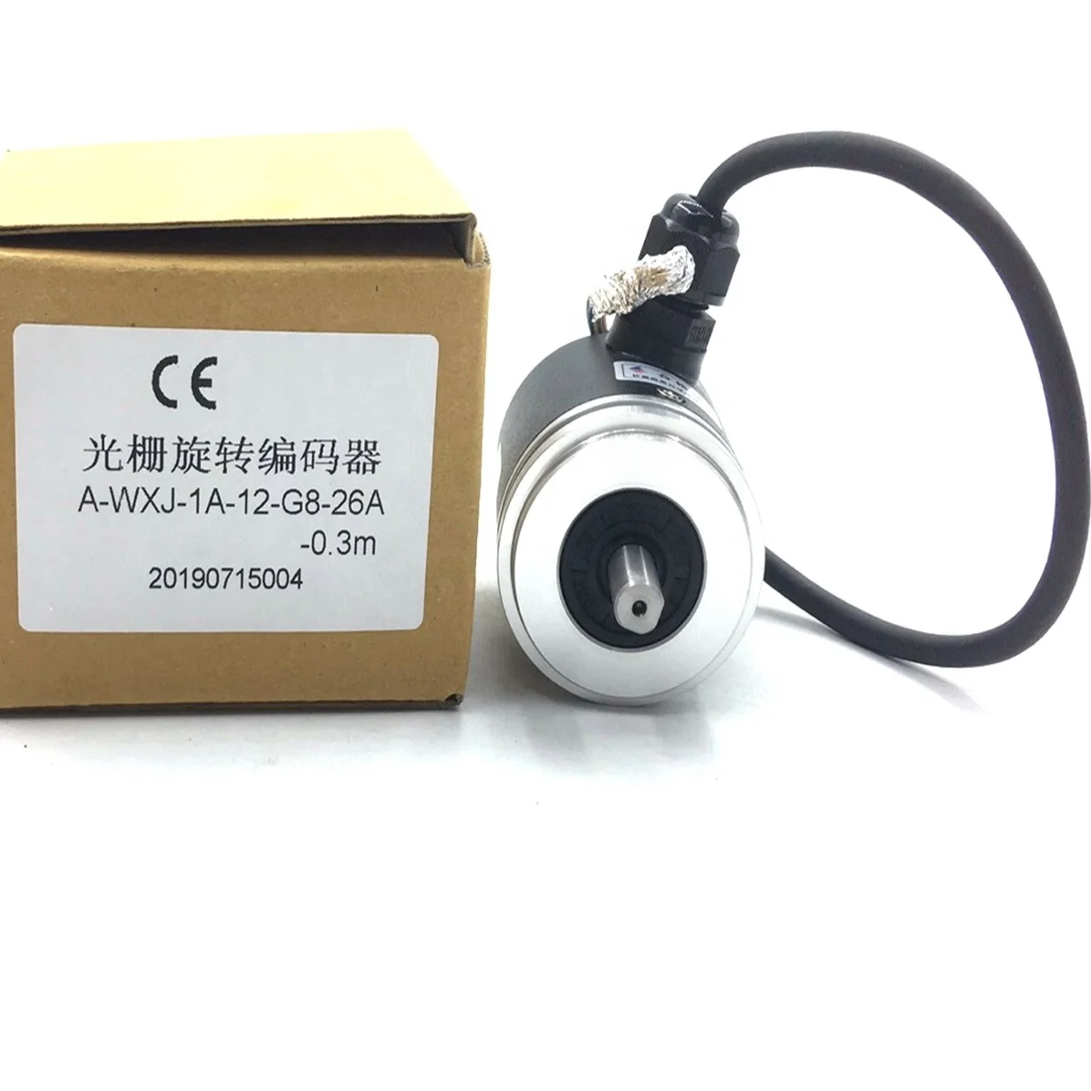 A-WXJ-1-8-G5-26F-0.3M  YUHENG encoder Absolute solid shaft  rotary encoder New original genuine Ready to Ship
