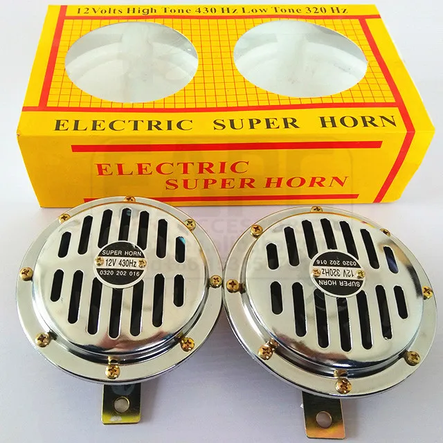 Klaxon horn TZ-225 Korna 12v High Tone Low Tone 0320 202 016 Electric Super Horn