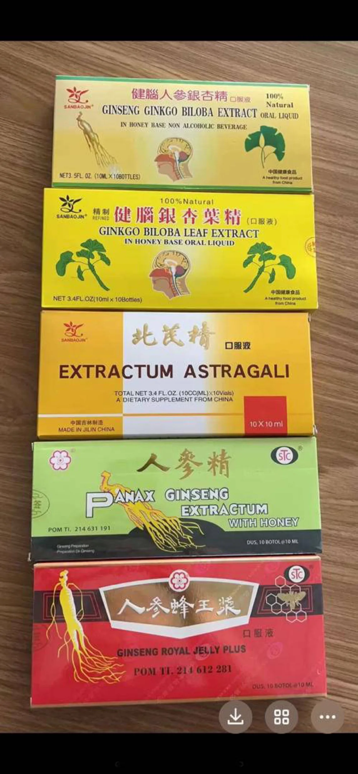 Ginseng Feng Wang Jiang oral liquid Ginseng royal jelly