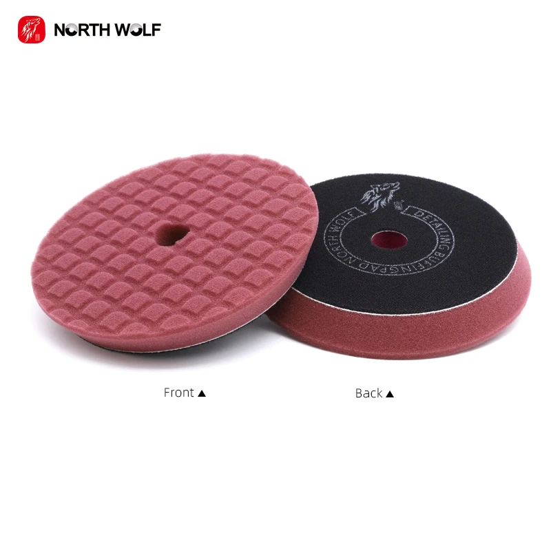 North Wolf Car Detailing Buffering Pads Foam Pad For Car Polish Waxing Sponge Pad