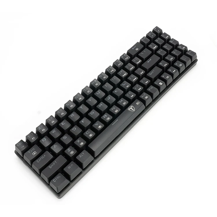 78keys Outemu switches RGB backlight with programmed effects mechanical Gaming Keyboard For Gamer Desktop PC Computer