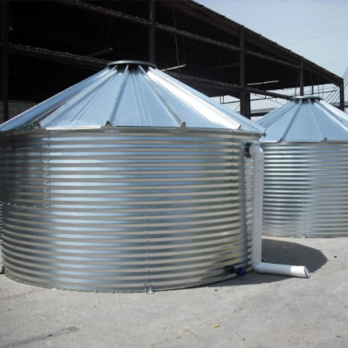 Galvanized Steel Corrugated Steel Tank for Irrigation Fire Fighting Fish Farm Custom Modular Cylinder Steel Water Tank Price