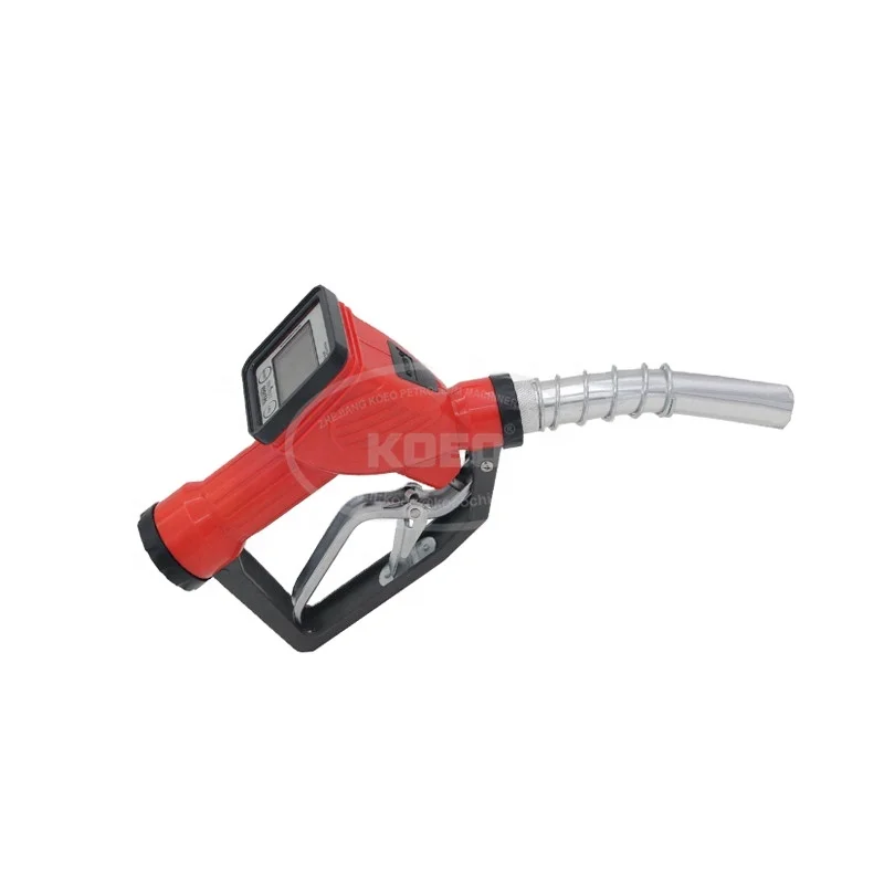 DLY-25A convenient design manual fuel diesel refueling digital nozzle with electronic flowmeter