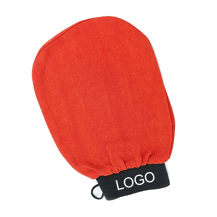 Free Sample Double Sided Korean Deep Exfoliating Glove Removes Dead Skin Exfoliating Mitt Best Seller Exfoliating Glove For Bath