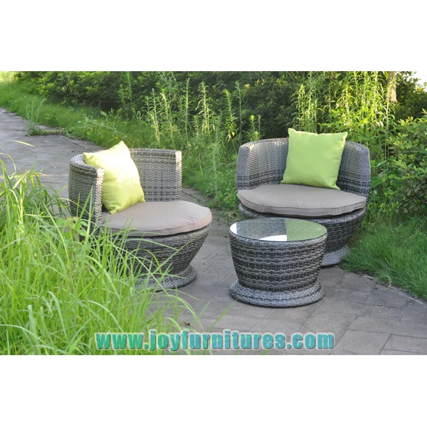 New Coastal Modern Santorini Outdoor Wicker Sectional Sofa Set Patio Furniture