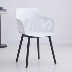 Cheap Wholesale Modern Design Coffee Shop Stackable Dine Dinning Room Dining Plastic Cafe Chair