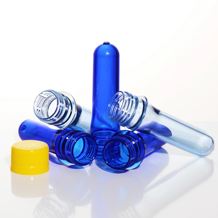 Подгонянная форма Прозрачная Преформа для бутылок с минеральной водой преформы