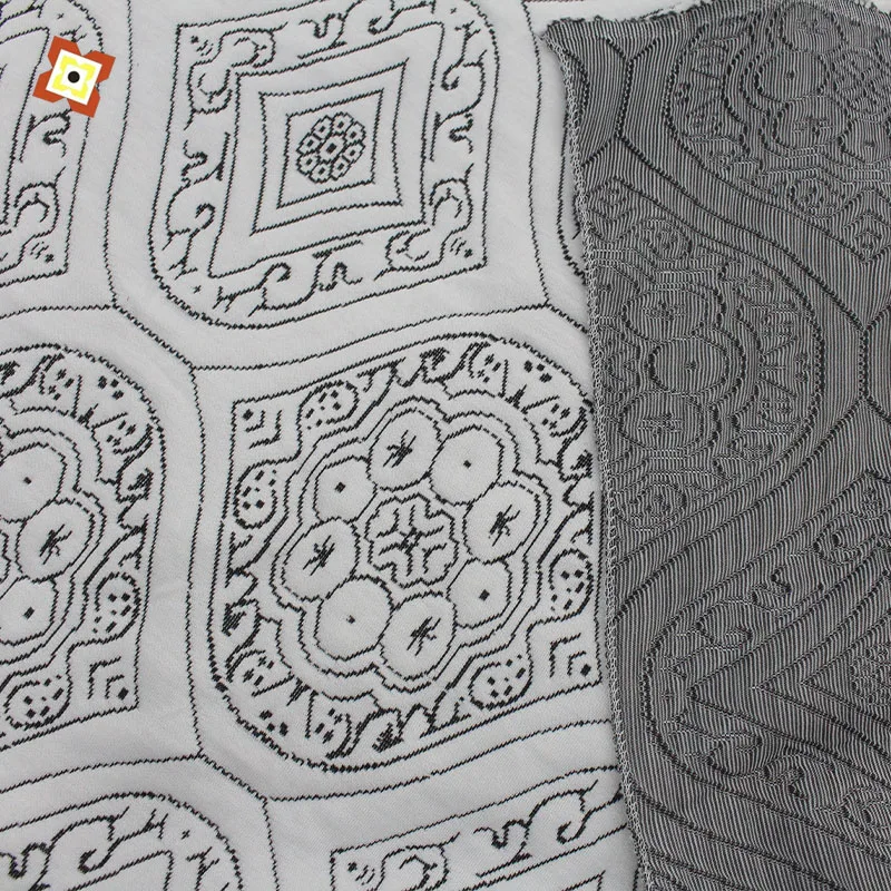 Ticking Bamboo Organic Stretch Bamboo Fabric Antimicrobial & Healthy Eco-friendly Bamboo Jacquard Knitted Mattress Fabric